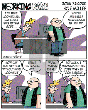 Working Daze on Thursday May 11, 2006 Comic Strip