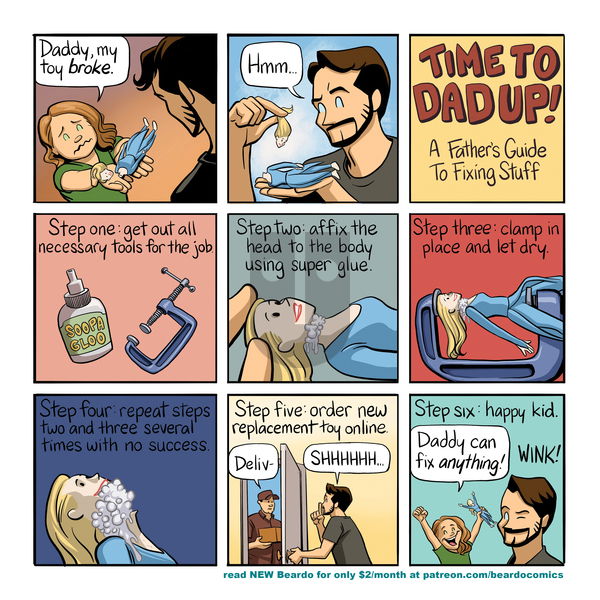 Beardo on Tuesday August 6, 2024 Comic Strip