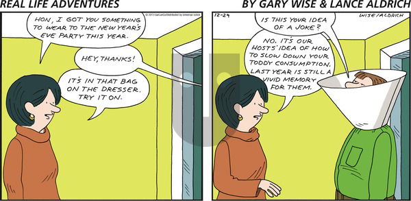 Real Life Adventures on Sunday December 29, 2013 Comic Strip