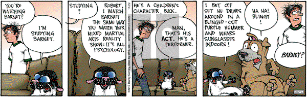 Get Fuzzy on Monday November 29, 2010 Comic Strip