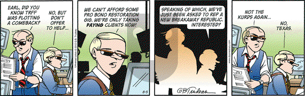 Doonesbury on Monday August 5, 2013 Comic Strip