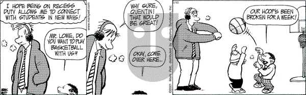 Mr. Lowe - Tuesday September 19, 2023 Comic Strip