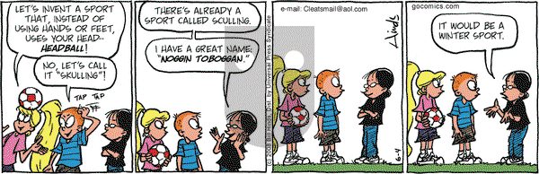 Cleats on Wednesday June 4, 2008 Comic Strip