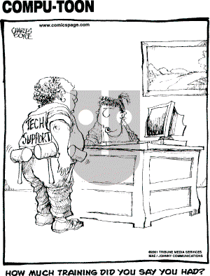 Compu-toon on Monday June 11, 2001 Comic Strip