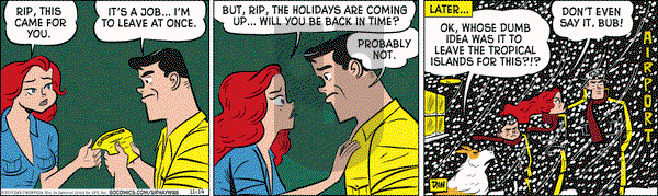 Rip Haywire on Saturday November 14, 2015 Comic Strip