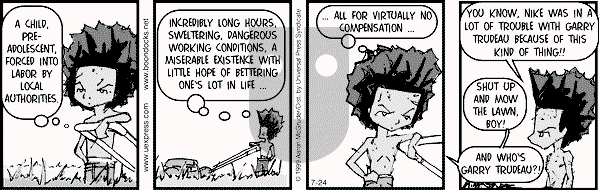 The Boondocks on Saturday February 24, 2007 Comic Strip