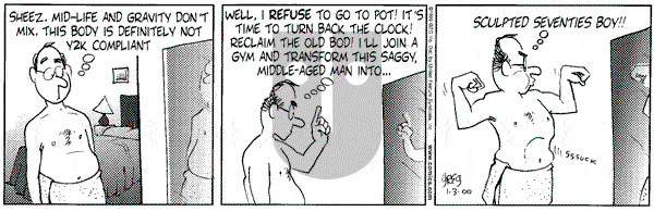 Luann on Monday January 3, 2000 Comic Strip