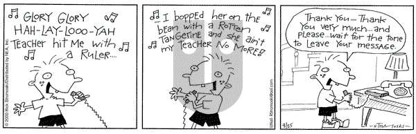 Soup to Nutz - Old on Friday August 25, 2000 Comic Strip