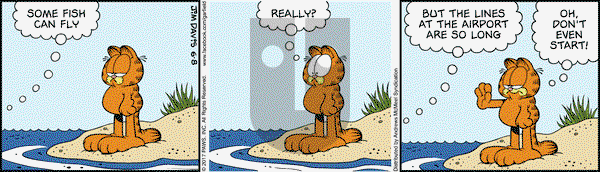 Garfield on Thursday June 8, 2017 Comic Strip