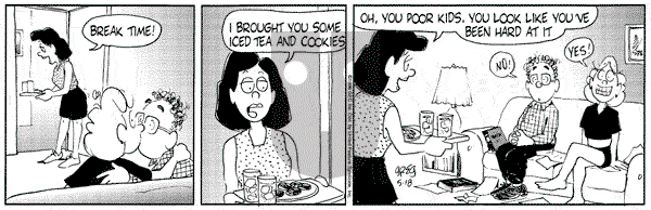 Luann on Saturday May 18, 1996 Comic Strip