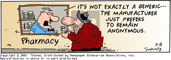 Frank and Ernest on Tuesday May 8, 2001 Comic Strip