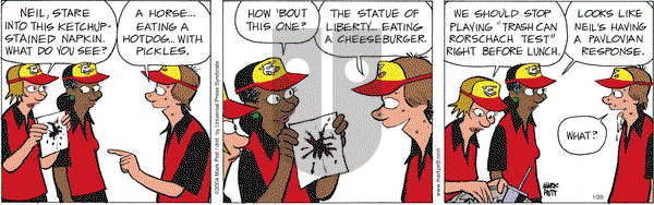 Lucky Cow on Saturday February 14, 2004 Comic Strip