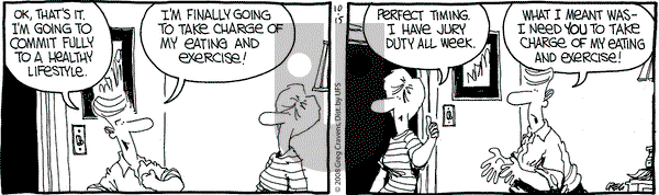 The Buckets on Wednesday October 15, 2008 Comic Strip