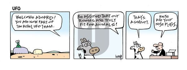 UFO - Tuesday July 16, 2024 Comic Strip