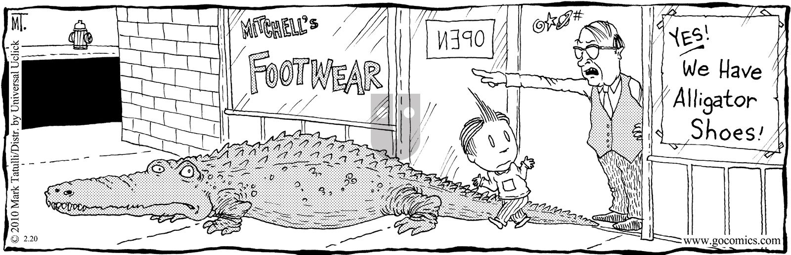 Lio - Saturday February 20, 2010 Comic Strip