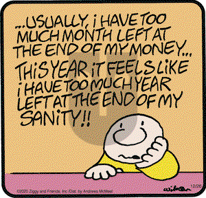 Ziggy on Saturday December 26, 2020 Comic Strip