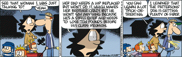 Baby Blues on Tuesday October 31, 2017 Comic Strip