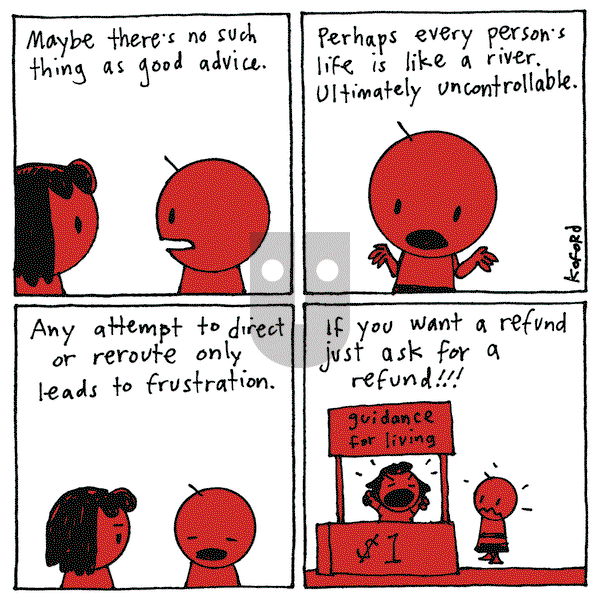 Haircut Practice on Monday January 1, 2024 Comic Strip
