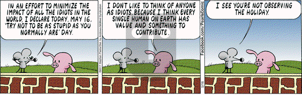 Pearls Before Swine on Tuesday May 16, 2017 Comic Strip