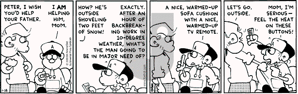 FoxTrot on Monday March 27, 2000 Comic Strip