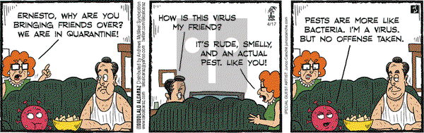 La Cucaracha on Friday April 17, 2020 Comic Strip