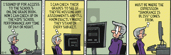 Grand Avenue on Wednesday October 9, 2013 Comic Strip