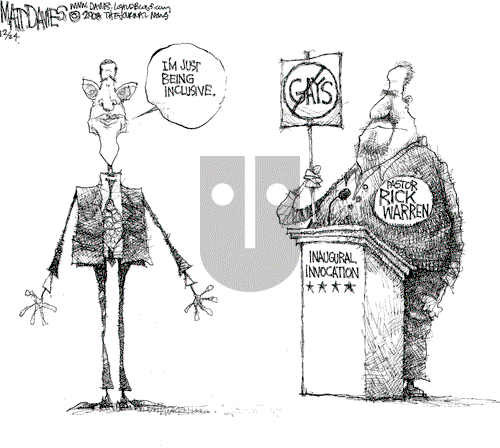Matt Davies on Thursday December 25, 2008 Comic Strip