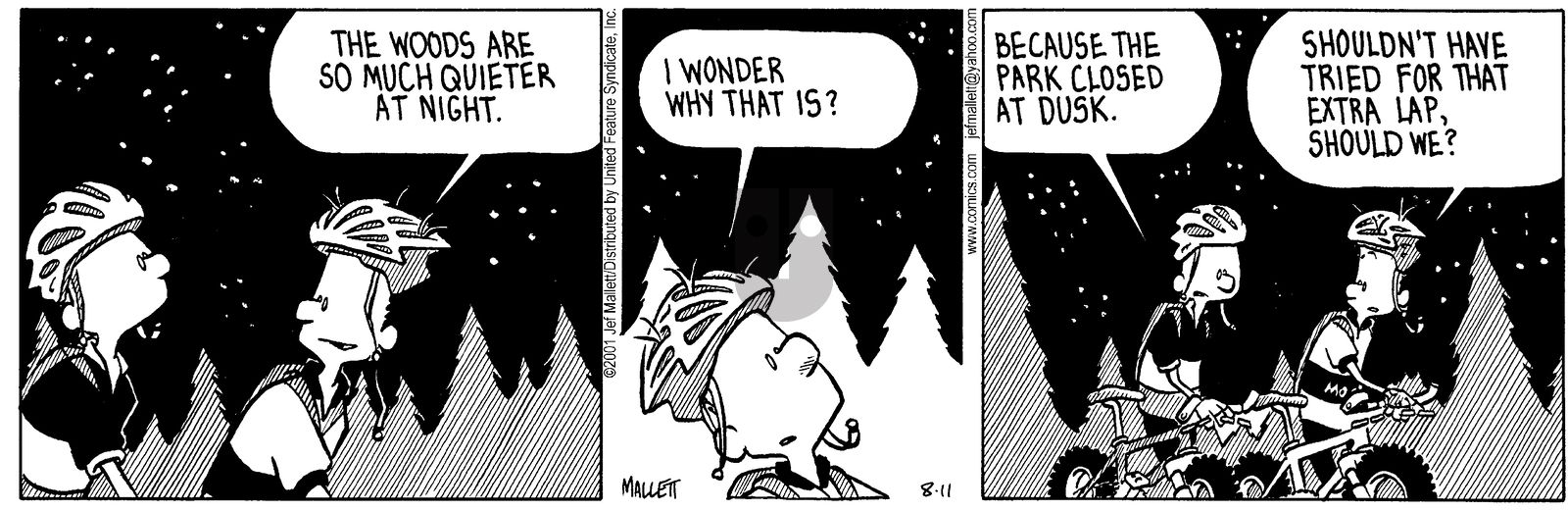 Frazz - Saturday August 11, 2001 Comic Strip