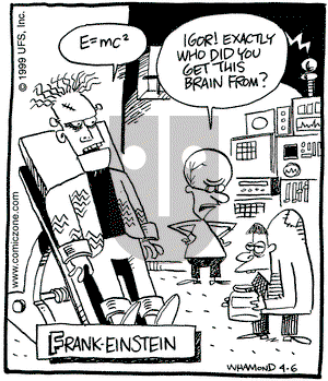 Reality Check on Tuesday April 6, 1999 Comic Strip