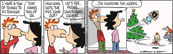 Baby Blues on Thursday December 24, 2009 Comic Strip