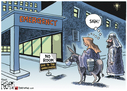 Rob Rogers on Thursday December 16, 2021 Comic Strip