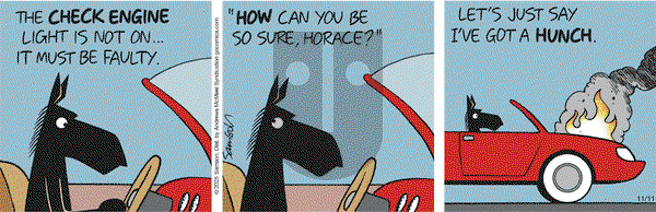 Dark Side of the Horse on Tuesday November 11, 2025 Comic Strip