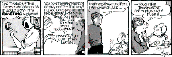 For Better or For Worse on Monday January 1, 1990 Comic Strip