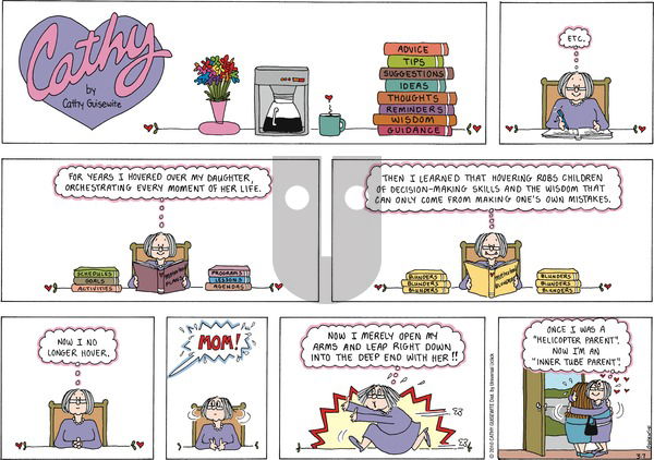 Cathy Classics on Sunday March 7, 2010 Comic Strip