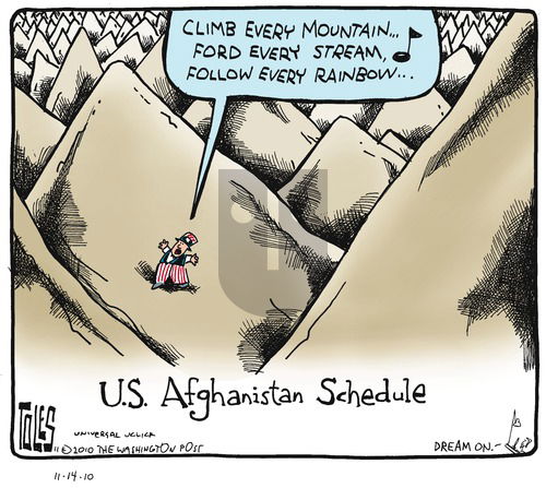 Tom Toles on Sunday November 14, 2010 Comic Strip
