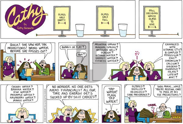 Cathy Classics on Sunday April 9, 2006 Comic Strip