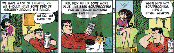 Rip Haywire on Wednesday February 4, 2009 Comic Strip
