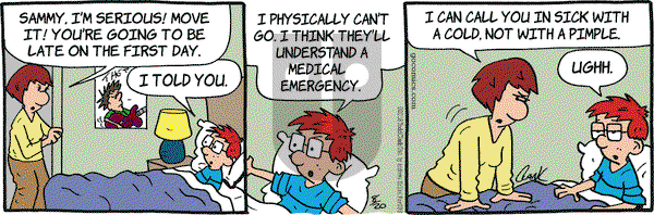 Lola on Monday August 20, 2018 Comic Strip