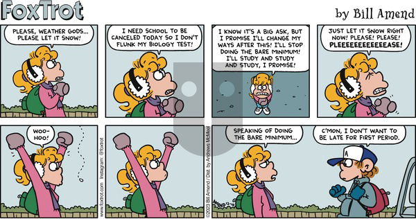 FoxTrot on Sunday December 10, 2023 Comic Strip