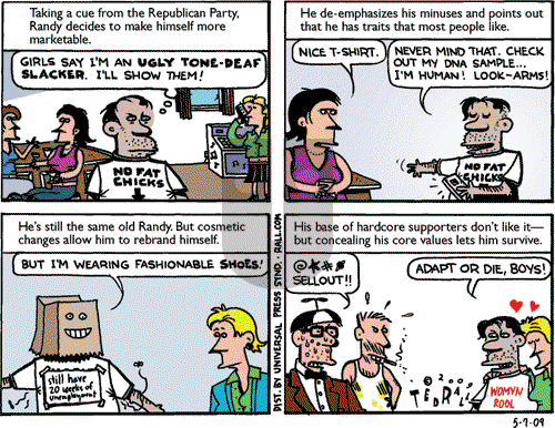 Ted Rall on Thursday May 7, 2009 Comic Strip