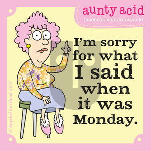 Aunty Acid on Tuesday February 28, 2017 Comic Strip