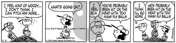 Peanuts on Tuesday July 3, 1979 Comic Strip