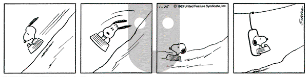 Peanuts on Tuesday January 25, 1983 Comic Strip