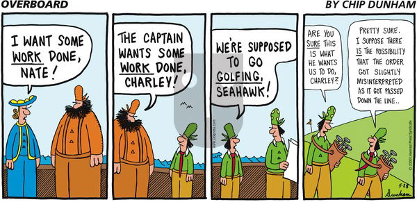 Overboard on Sunday May 28, 2000 Comic Strip