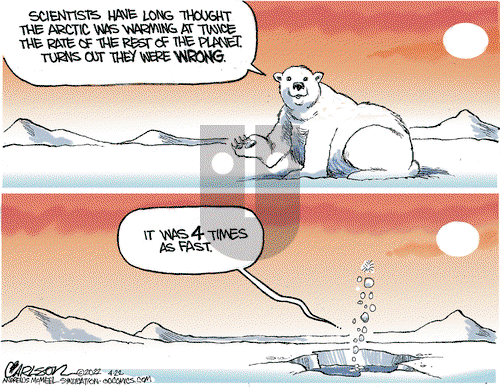 Stuart Carlson on Friday April 22, 2022 Comic Strip