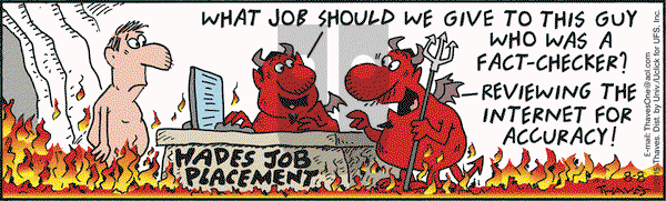 Frank and Ernest on Saturday August 8, 2015 Comic Strip