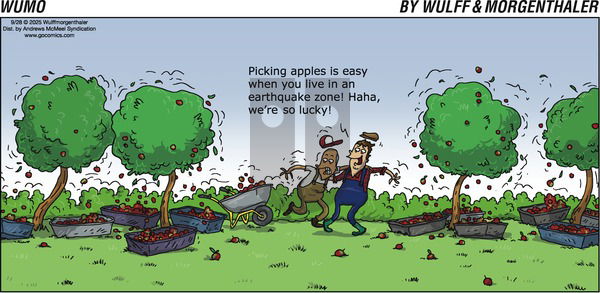 WuMo on Sunday September 28, 2025 Comic Strip