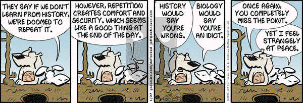 DeFlocked on Monday January 27, 2025 Comic Strip