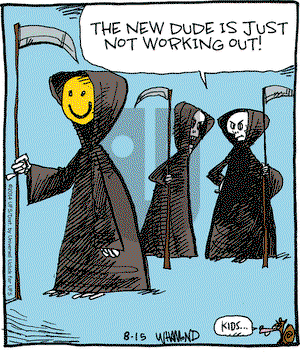 Reality Check on Friday August 15, 2014 Comic Strip