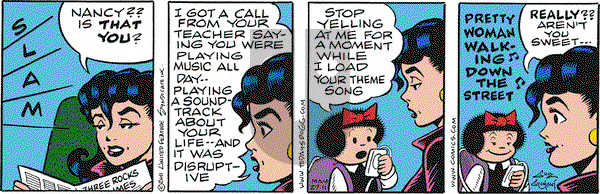 Nancy on Friday May 27, 2011 Comic Strip